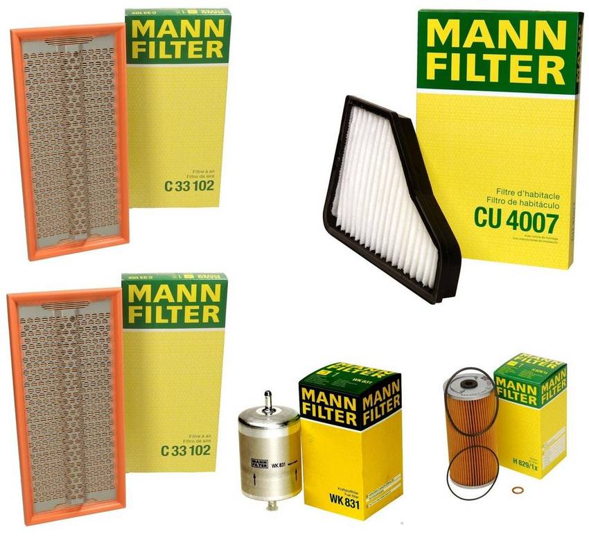 Mercedes Filter Service Kit 119180000967 - MANN-FILTER 1645263KIT